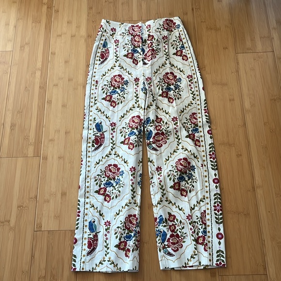 NWT Sezane x Farm Rio Tiago Pant sz36 - Picture 8 of 11